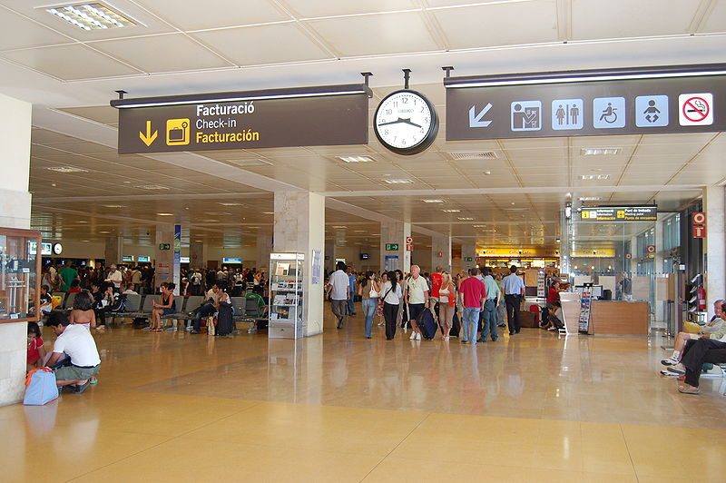 Der Flughafen Girona Barcelona GRO